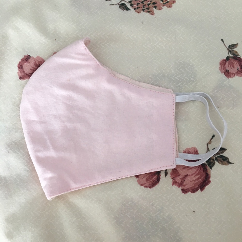 Ballet Pink, solid quality face mask - Picture 2 of 6